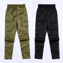 Mens High Quality Cotton Pants Trousers Casual Straight Loose Clamping Work Cargo Pant for Men